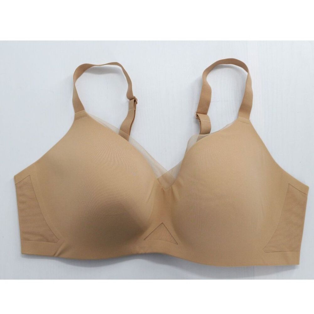 Honeylove Crossover Bra Style BRBR00048 Wireless Comfort Size 36DD(E) Excellent